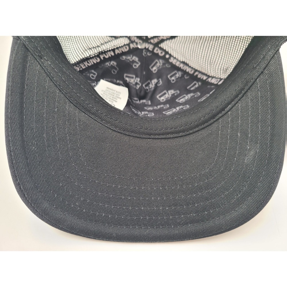 Big Truck American Flag Camo Goggles Mesh Trucker Snapback (Seems Small) Hat Cap - Picture 10 of 12